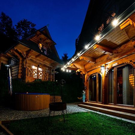 Goralska Chatka 2 Highland Cottage - Split Ac, Jacuzzi, Sauna, Private Parking, Mountains View, Garden, Zakopane Ngoại thất bức ảnh