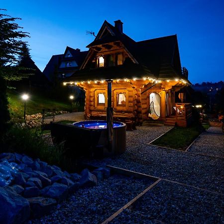 Goralska Chatka 2 Highland Cottage - Split Ac, Jacuzzi, Sauna, Private Parking, Mountains View, Garden, Zakopane Ngoại thất bức ảnh