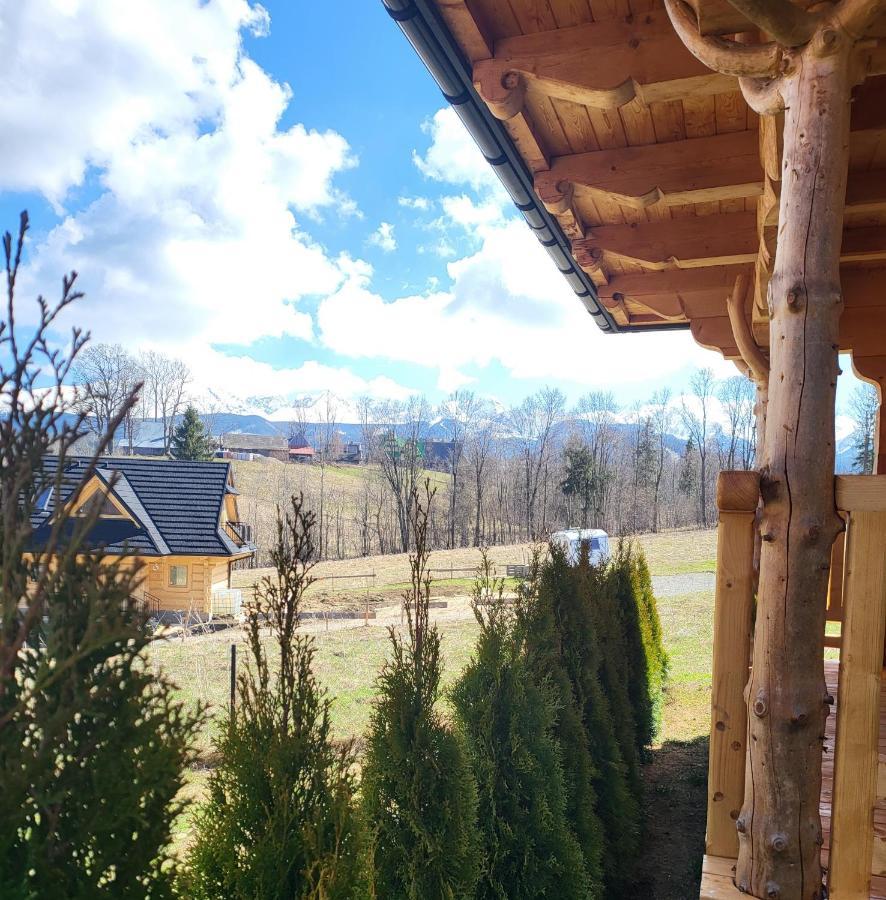 Goralska Chatka 2 Highland Cottage - Split Ac, Jacuzzi, Sauna, Private Parking, Mountains View, Garden, Zakopane Ngoại thất bức ảnh