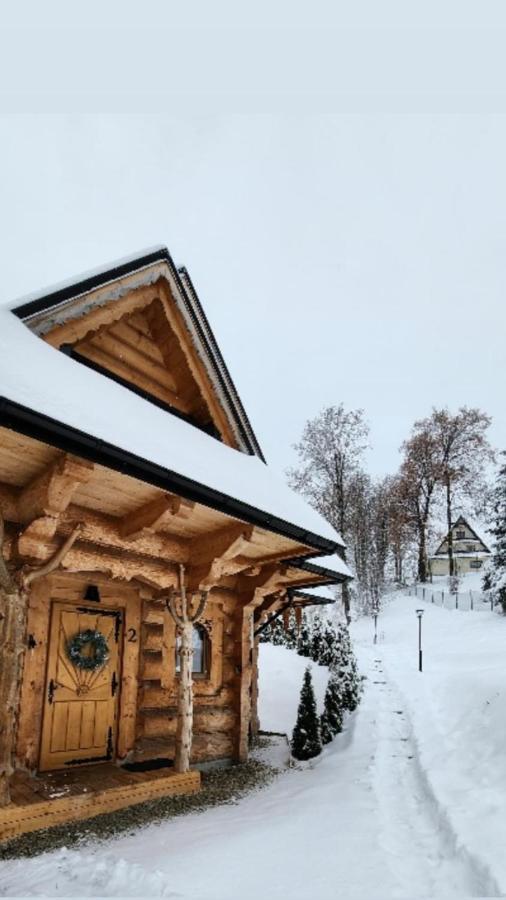 Goralska Chatka 2 Highland Cottage - Split Ac, Jacuzzi, Sauna, Private Parking, Mountains View, Garden, Zakopane Ngoại thất bức ảnh