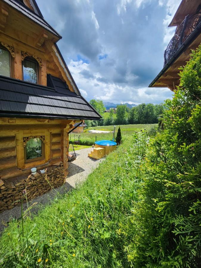 Goralska Chatka 2 Highland Cottage - Split Ac, Jacuzzi, Sauna, Private Parking, Mountains View, Garden, Zakopane Ngoại thất bức ảnh
