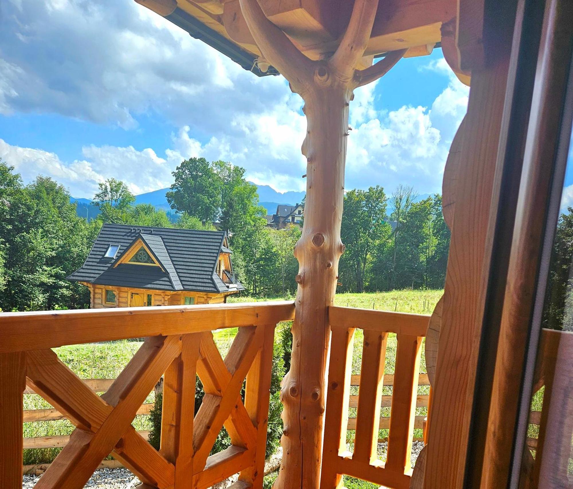 Goralska Chatka 2 Highland Cottage - Split Ac, Jacuzzi, Sauna, Private Parking, Mountains View, Garden, Zakopane Ngoại thất bức ảnh
